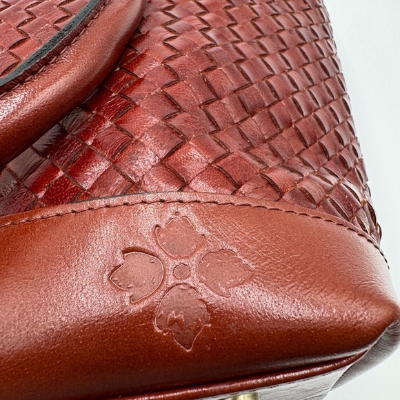 Patrica Nash Greta Woven Leather Tote - Picture 6 of 7
